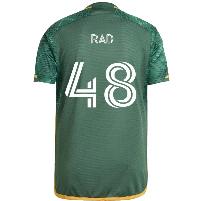 Danxen Kid Kaveh Rad #48 Green Orange Home Jersey 2024/25 T-Shirt