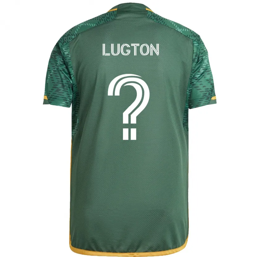 Danxen Kid Callum Lugton #0 Green Orange Home Jersey 2024/25 T-Shirt