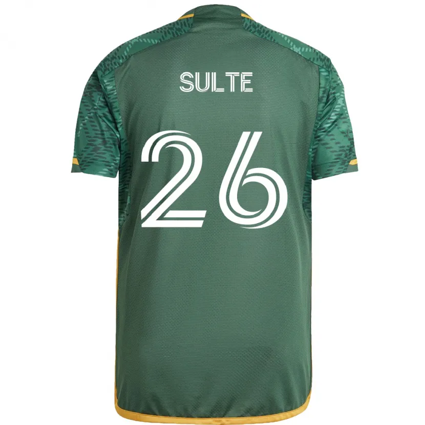 Danxen Kid Hunter Sulte #26 Green Orange Home Jersey 2024/25 T-Shirt