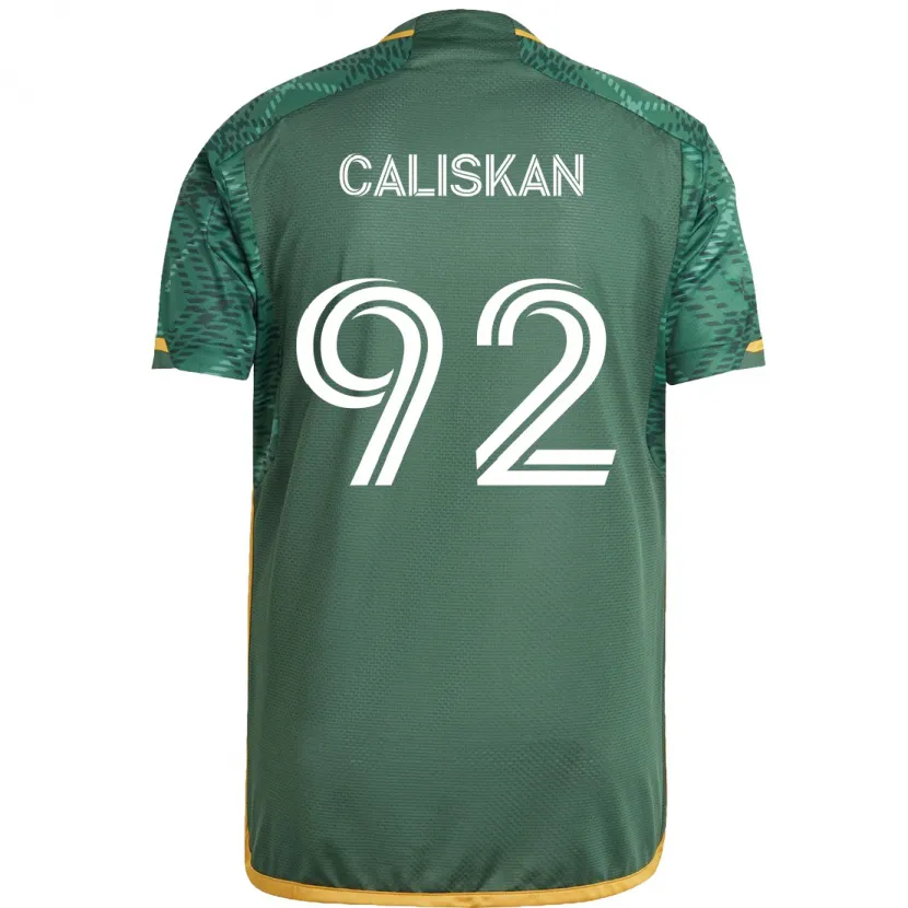 Danxen Kid Noel Caliskan #92 Green Orange Home Jersey 2024/25 T-Shirt