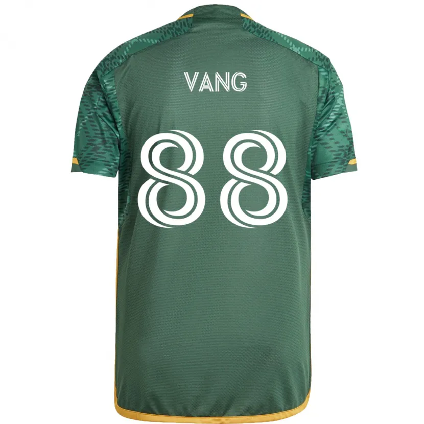 Danxen Kid Michael Vang #88 Green Orange Home Jersey 2024/25 T-Shirt