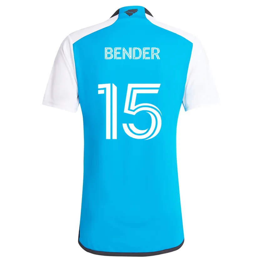 Danxen Kid Ben Bender #15 Blue White Home Jersey 2024/25 T-Shirt