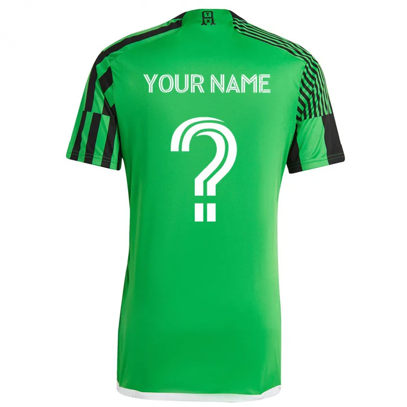 Danxen Kid Your Name #0 Green Black Home Jersey 2024/25 T-Shirt