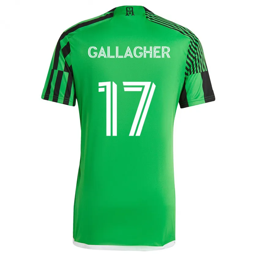 Danxen Kid Jon Gallagher #17 Green Black Home Jersey 2024/25 T-Shirt