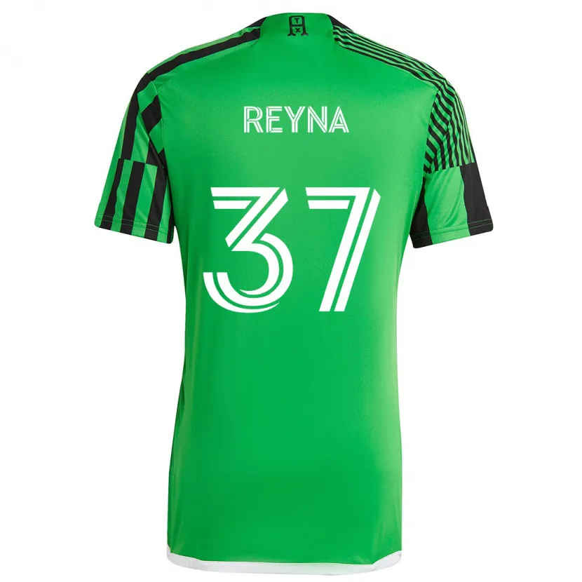 Danxen Kid Joah Reyna #37 Green Black Home Jersey 2024/25 T-Shirt