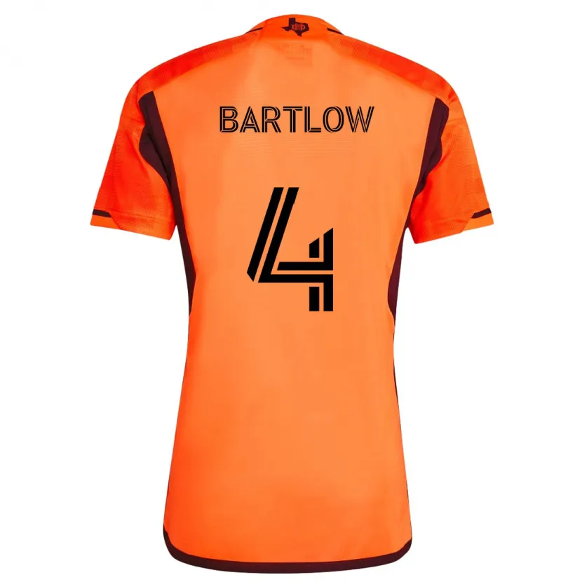 Danxen Kid Ethan Bartlow #4 Orange Black Home Jersey 2024/25 T-Shirt