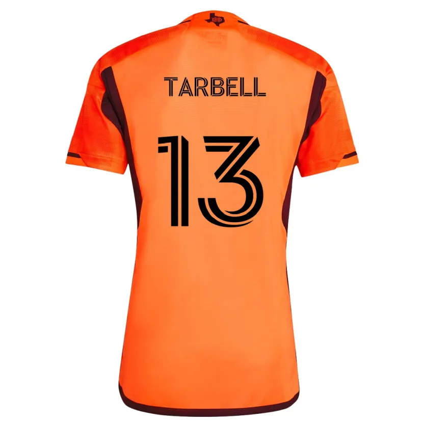 Danxen Kid Andrew Tarbell #13 Orange Black Home Jersey 2024/25 T-Shirt