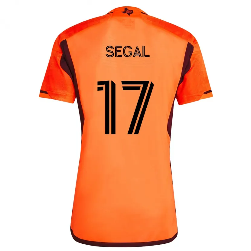 Danxen Kid Gabriel Segal #17 Orange Black Home Jersey 2024/25 T-Shirt