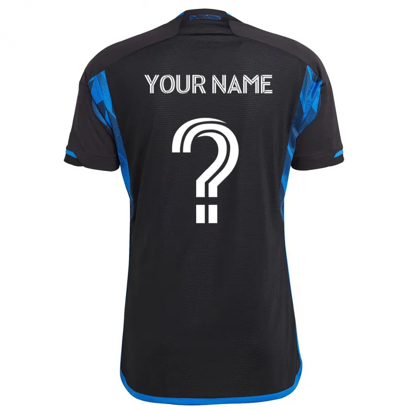 Danxen Kid Your Name #0 Blue Black Home Jersey 2024/25 T-Shirt