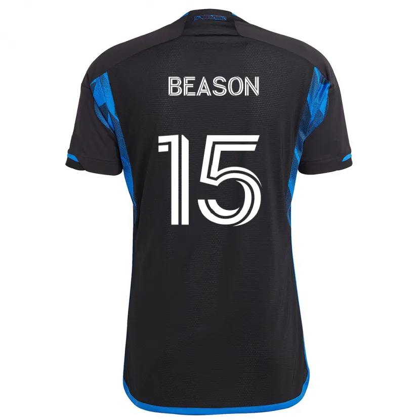 Danxen Kid Tanner Beason #15 Blue Black Home Jersey 2024/25 T-Shirt