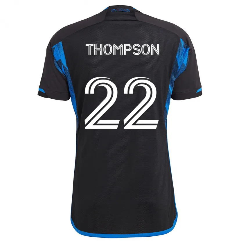 Danxen Kid Tommy Thompson #22 Blue Black Home Jersey 2024/25 T-Shirt