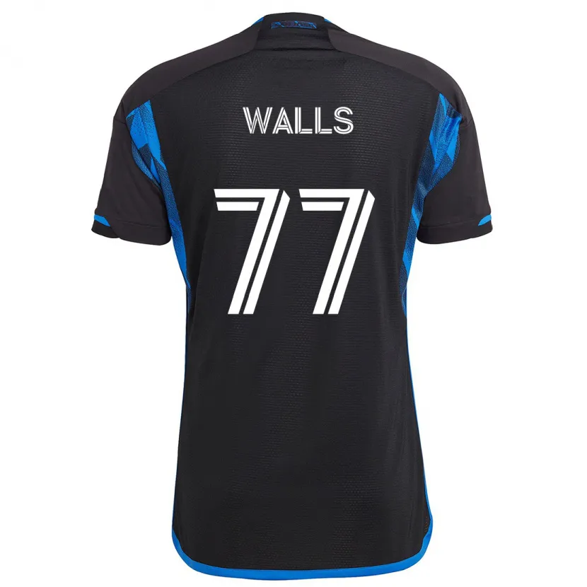 Danxen Kid Casey Walls #77 Blue Black Home Jersey 2024/25 T-Shirt