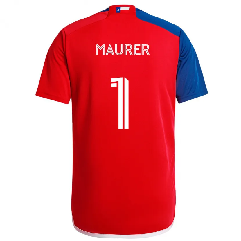 Danxen Kid Jimmy Maurer #1 Blue Red Home Jersey 2024/25 T-Shirt