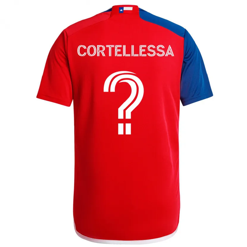 Danxen Kid Michael Cortellessa #0 Blue Red Home Jersey 2024/25 T-Shirt