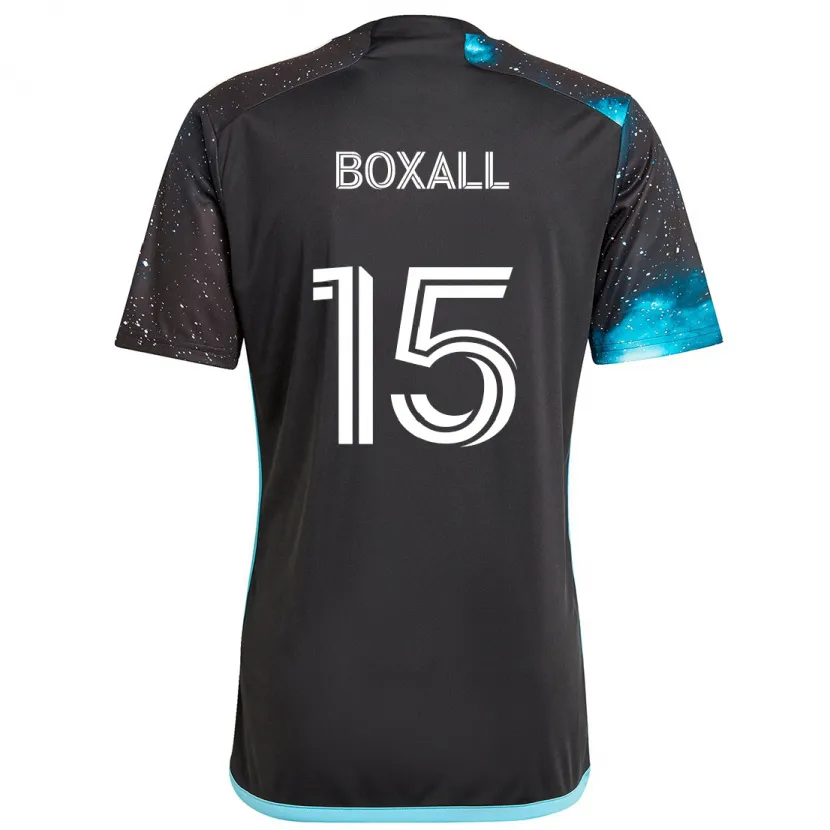 Danxen Kid Michael Boxall #15 Black Blue Home Jersey 2024/25 T-Shirt