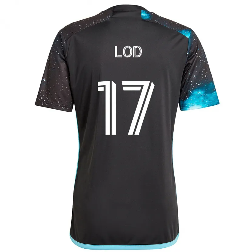 Danxen Kid Robin Lod #17 Black Blue Home Jersey 2024/25 T-Shirt