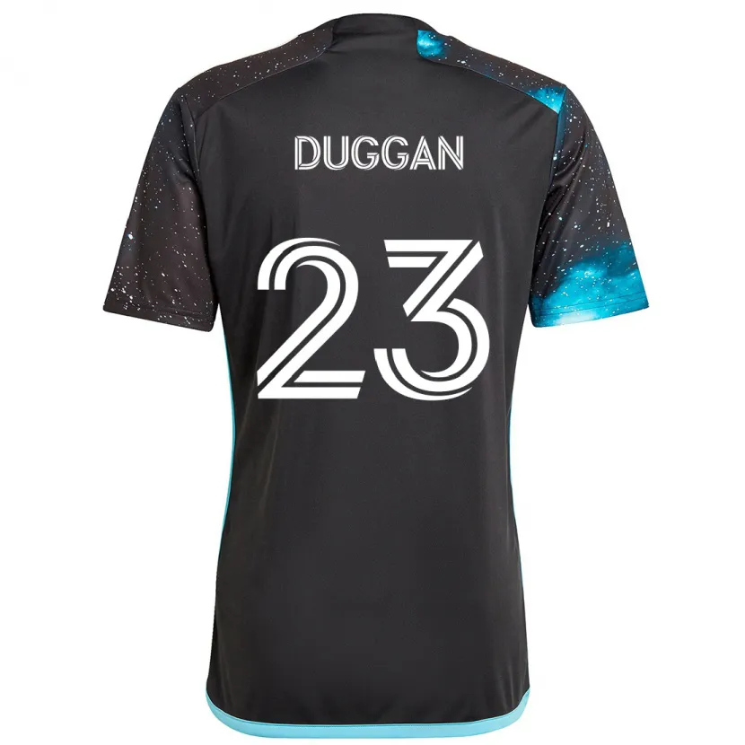 Danxen Kid Morris Duggan #23 Black Blue Home Jersey 2024/25 T-Shirt