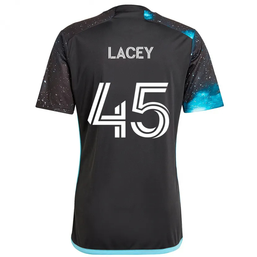 Danxen Kid Kameron Lacey #45 Black Blue Home Jersey 2024/25 T-Shirt