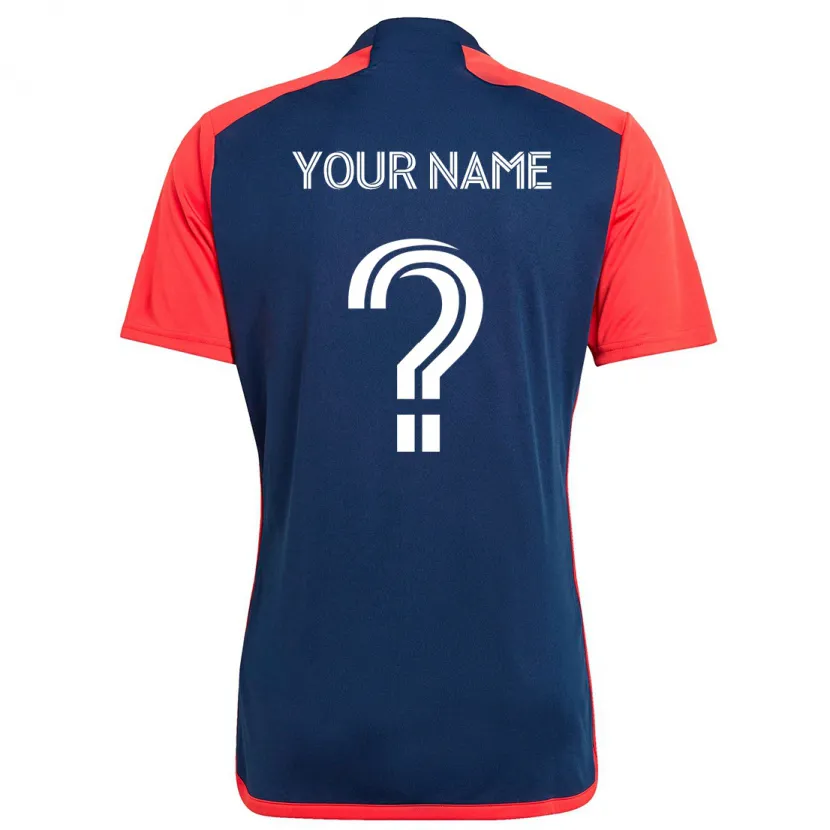 Danxen Kid Your Name #0 Blue Red Home Jersey 2024/25 T-Shirt