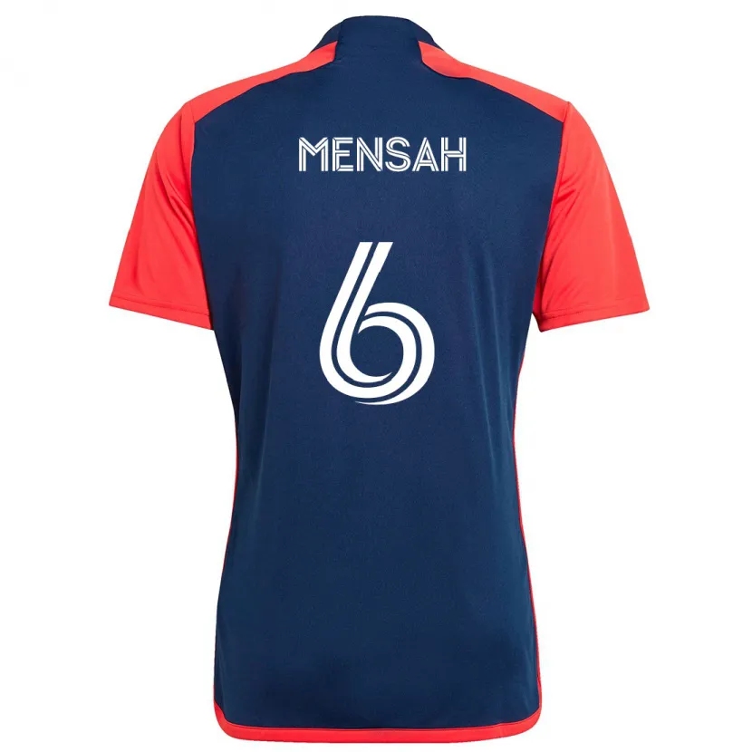 Danxen Kid Jonathan Mensah #6 Blue Red Home Jersey 2024/25 T-Shirt