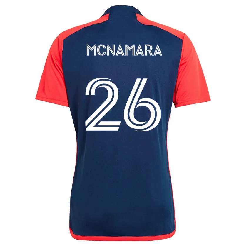 Danxen Kid Tommy Mcnamara #26 Blue Red Home Jersey 2024/25 T-Shirt