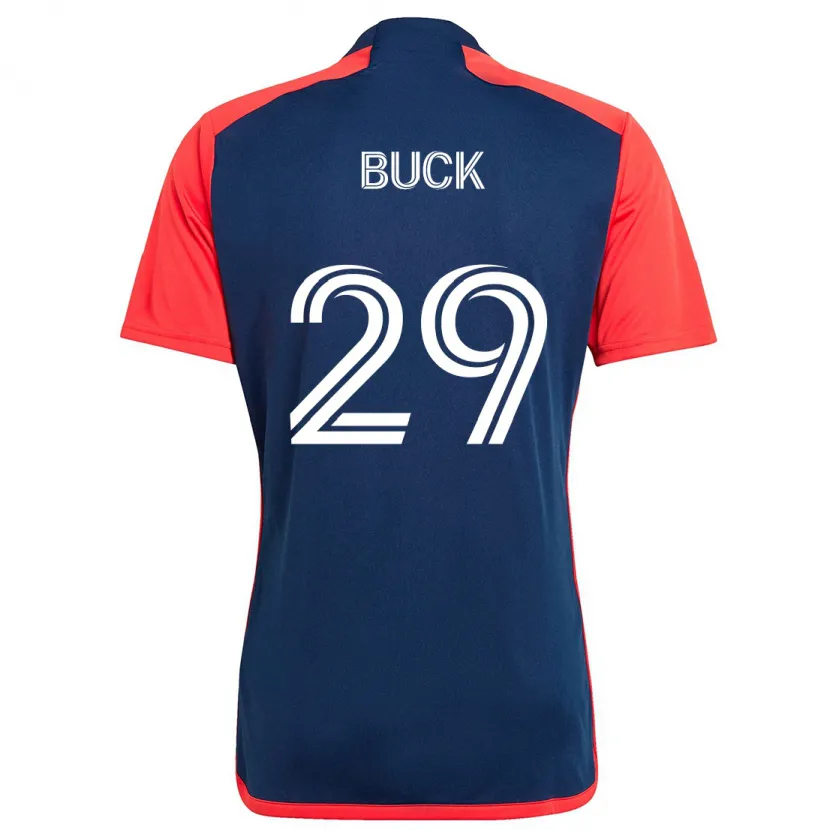 Danxen Kid Noel Buck #29 Blue Red Home Jersey 2024/25 T-Shirt