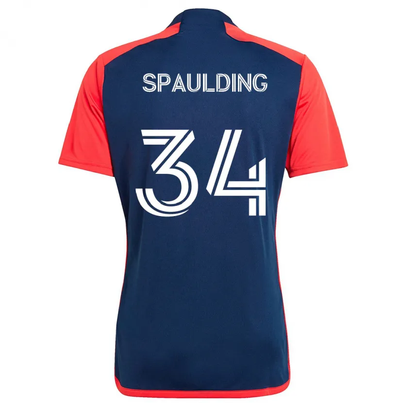 Danxen Kid Ryan Spaulding #34 Blue Red Home Jersey 2024/25 T-Shirt