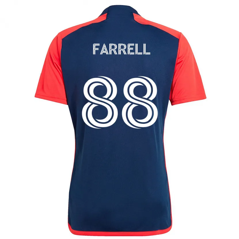 Danxen Kid Andrew Farrell #88 Blue Red Home Jersey 2024/25 T-Shirt