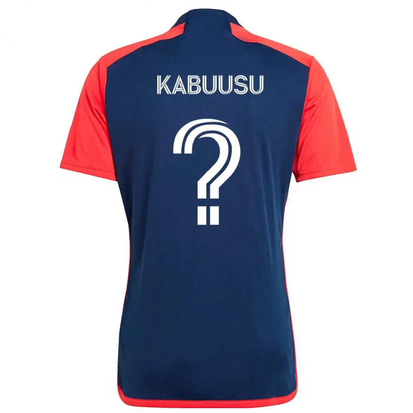 Danxen Kid Jamie Kabuusu #0 Blue Red Home Jersey 2024/25 T-Shirt