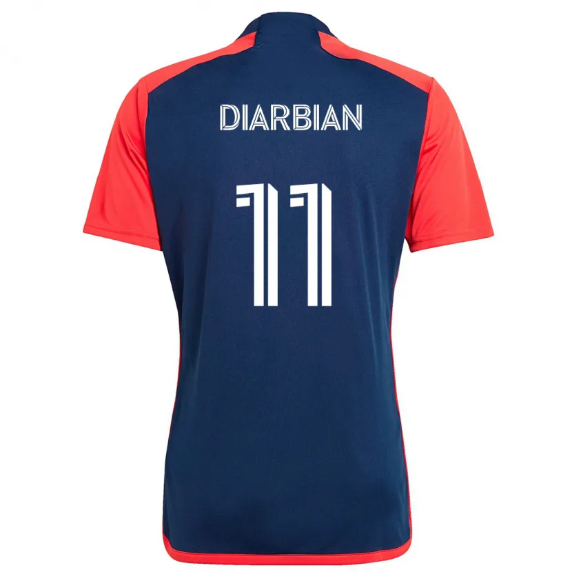 Danxen Kid Gevork Diarbian #11 Blue Red Home Jersey 2024/25 T-Shirt