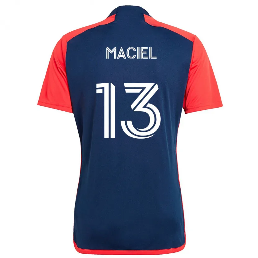 Danxen Kid Maciel #13 Blue Red Home Jersey 2024/25 T-Shirt