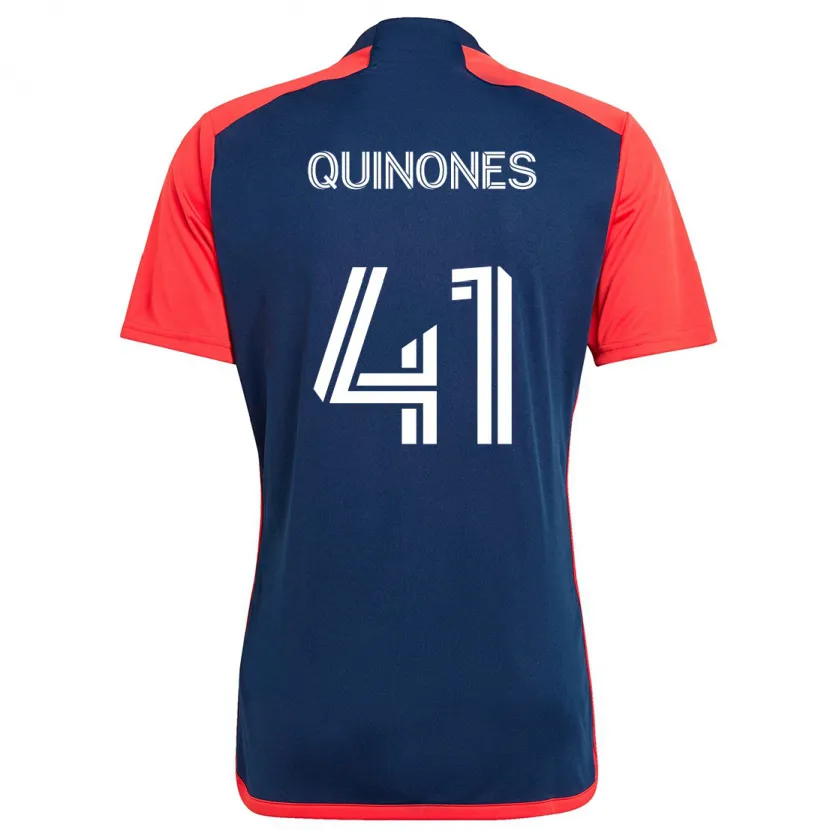 Danxen Kid Colby Quiñónes #41 Blue Red Home Jersey 2024/25 T-Shirt