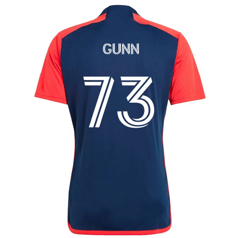 Danxen Kid Jd Gunn #73 Blue Red Home Jersey 2024/25 T-Shirt