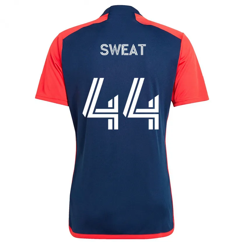 Danxen Kid Ben Sweat #44 Blue Red Home Jersey 2024/25 T-Shirt