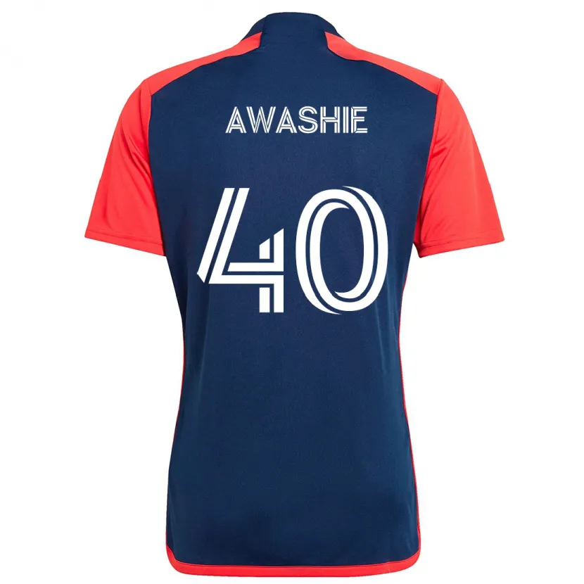 Danxen Kid Ben Awashie #40 Blue Red Home Jersey 2024/25 T-Shirt