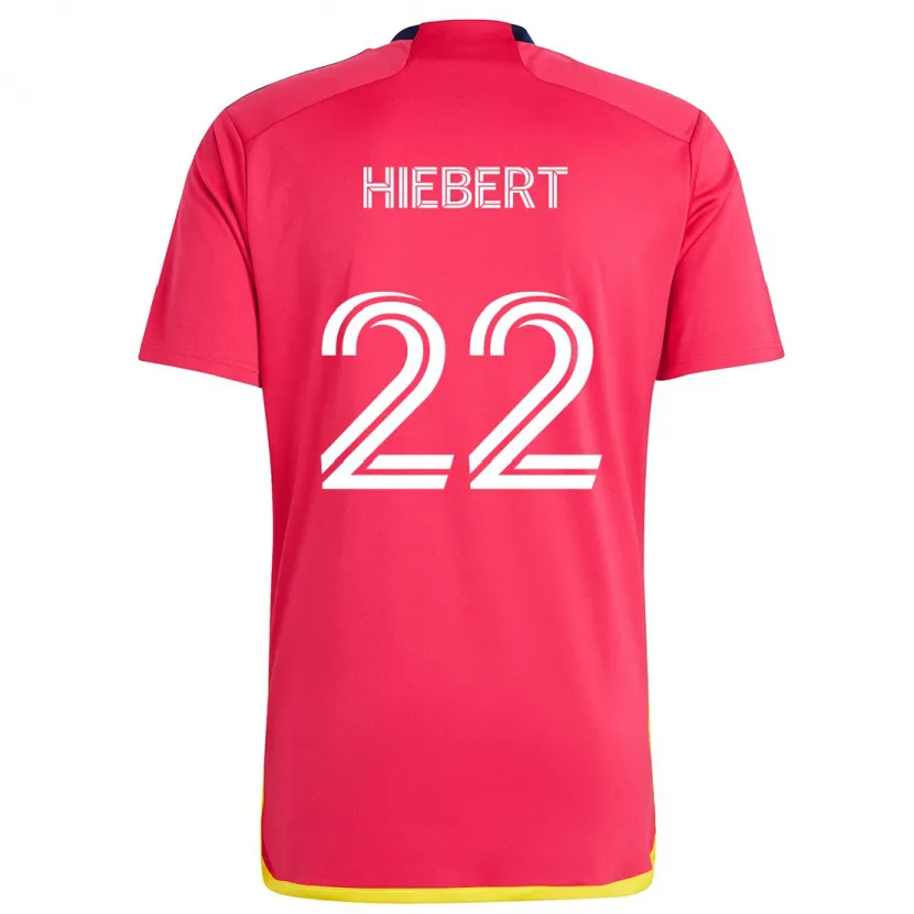 Danxen Kid Kyle Hiebert #22 Red Blue Home Jersey 2024/25 T-Shirt