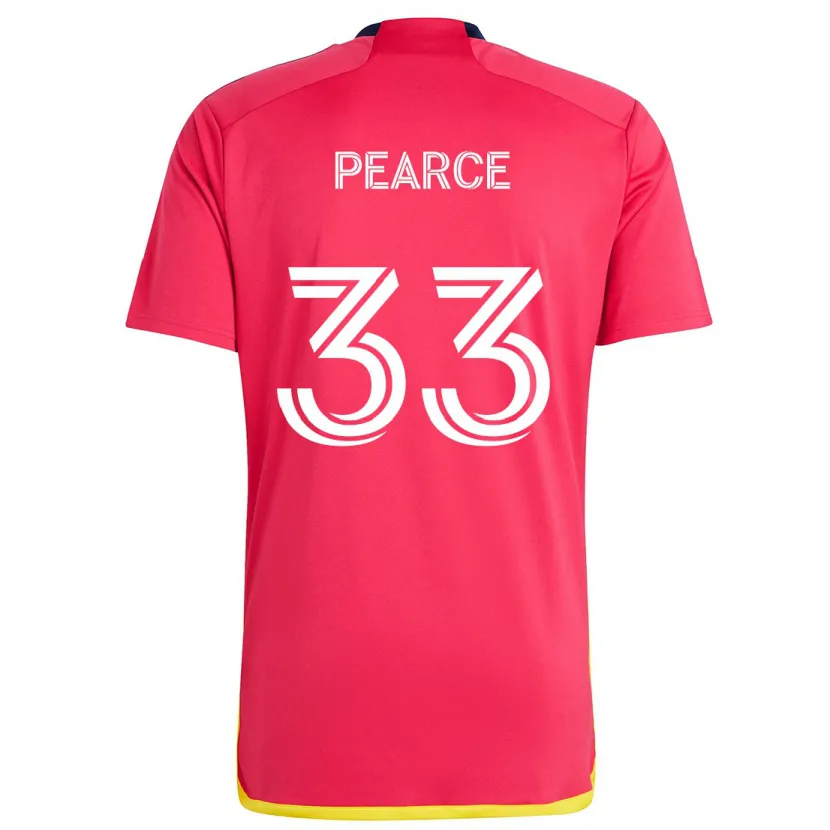 Danxen Kid Tyson Pearce #33 Red Blue Home Jersey 2024/25 T-Shirt