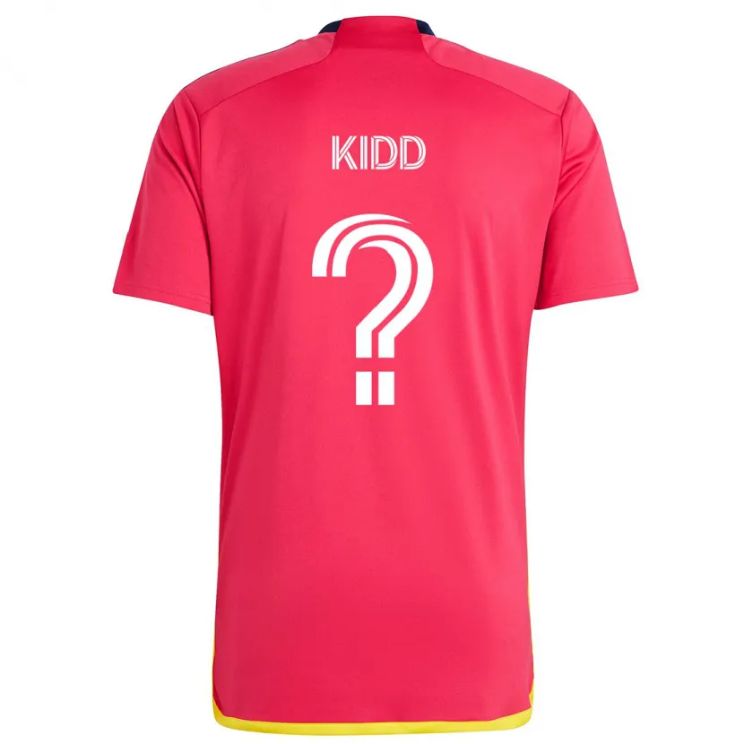 Danxen Kid Matteo Kidd #0 Red Blue Home Jersey 2024/25 T-Shirt