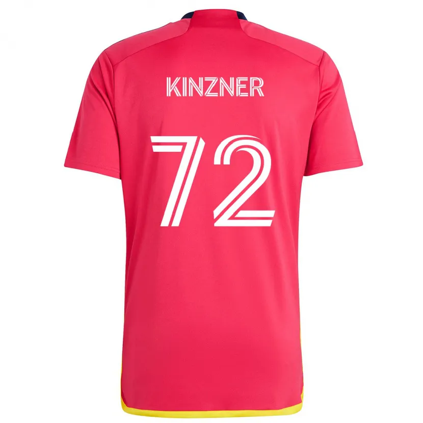 Danxen Kid Eric Kinzner #72 Red Blue Home Jersey 2024/25 T-Shirt