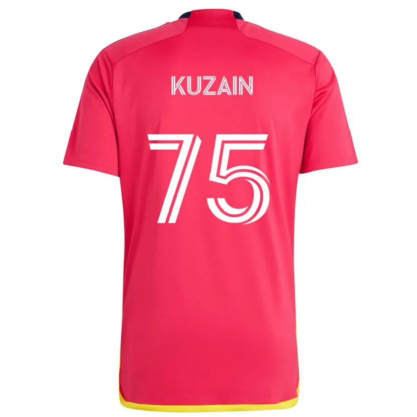 Danxen Kid Wan Kuzain #75 Red Blue Home Jersey 2024/25 T-Shirt