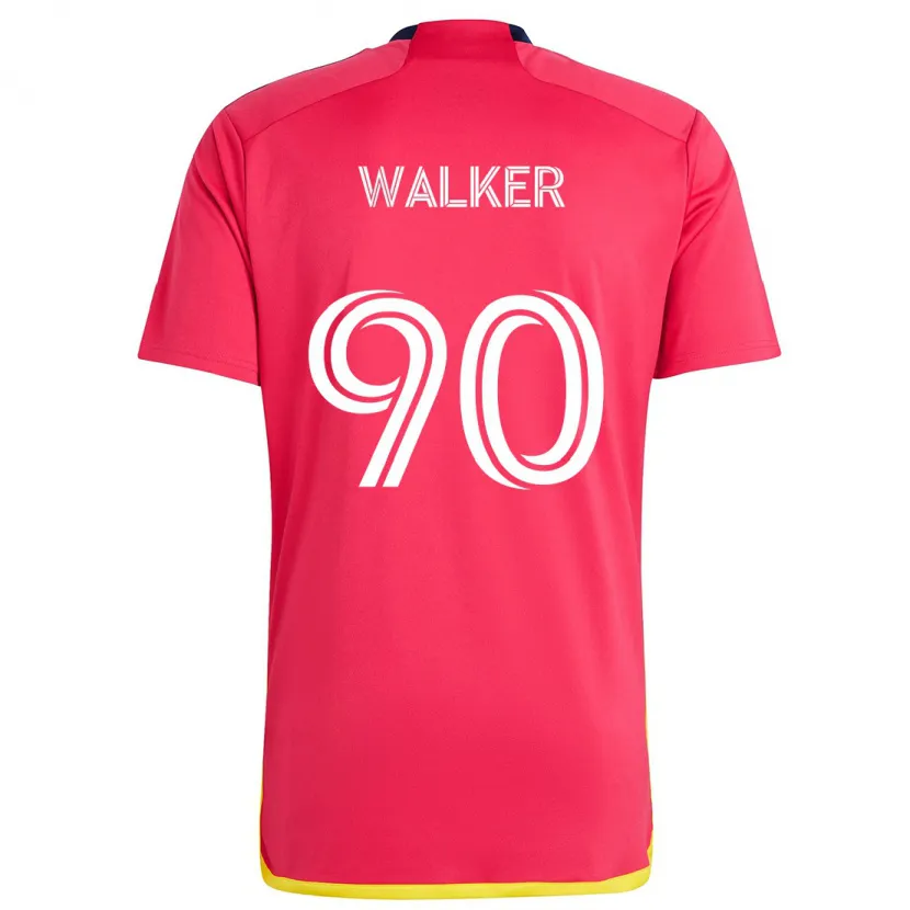 Danxen Kid Eric Walker #90 Red Blue Home Jersey 2024/25 T-Shirt