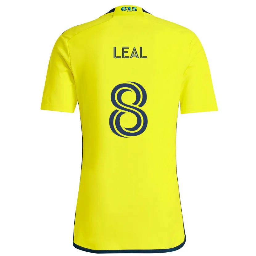 Danxen Kid Randall Leal #8 Yellow Blue Home Jersey 2024/25 T-Shirt