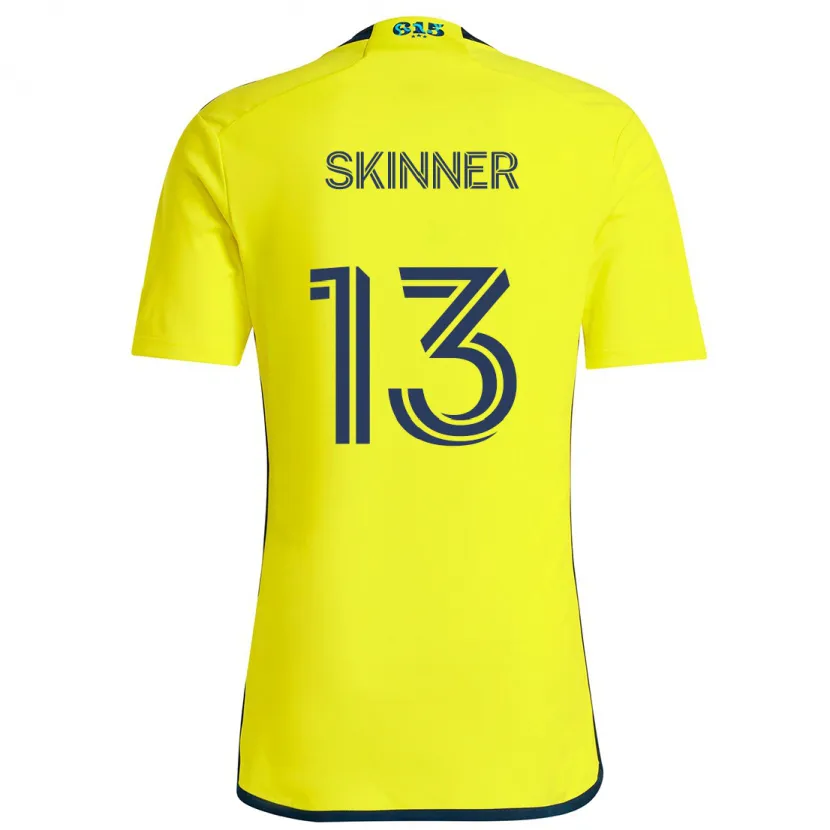 Danxen Kid Joey Skinner #13 Yellow Blue Home Jersey 2024/25 T-Shirt