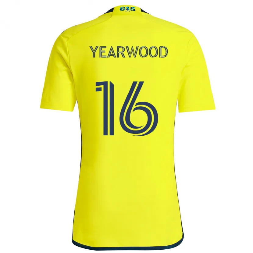 Danxen Kid Dru Yearwood #16 Yellow Blue Home Jersey 2024/25 T-Shirt