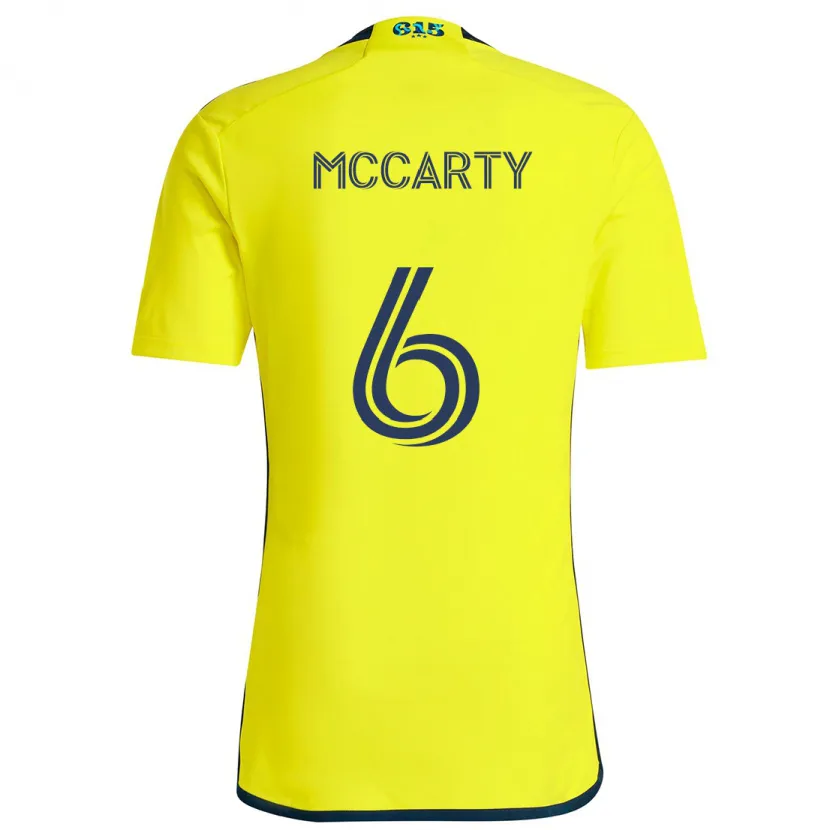 Danxen Kid Dax Mccarty #6 Yellow Blue Home Jersey 2024/25 T-Shirt