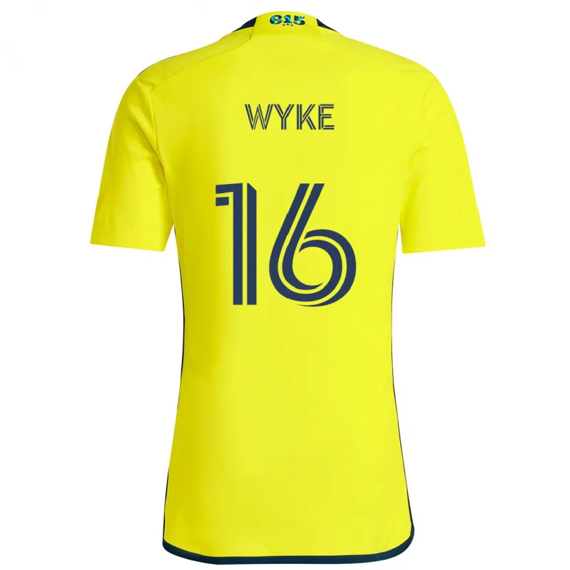 Danxen Kid Laurence Wyke #16 Yellow Blue Home Jersey 2024/25 T-Shirt