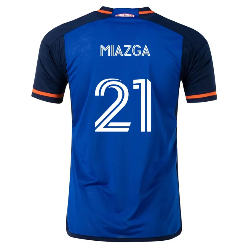 Danxen Kid Matt Miazga #21 Blue White Home Jersey 2024/25 T-Shirt