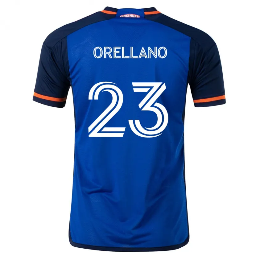 Danxen Kid Luca Orellano #23 Blue White Home Jersey 2024/25 T-Shirt