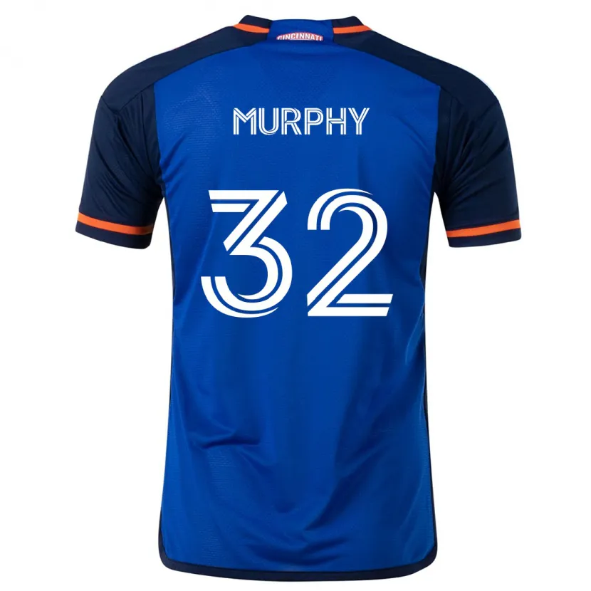 Danxen Kid Ian Murphy #32 Blue White Home Jersey 2024/25 T-Shirt