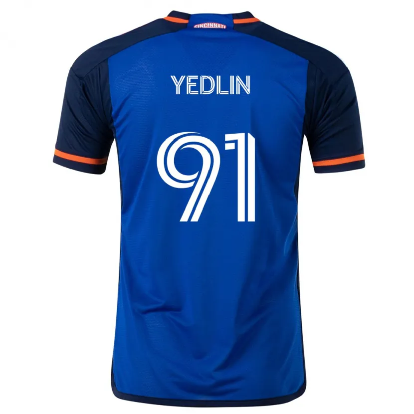 Danxen Kid Deandre Yedlin #91 Blue White Home Jersey 2024/25 T-Shirt